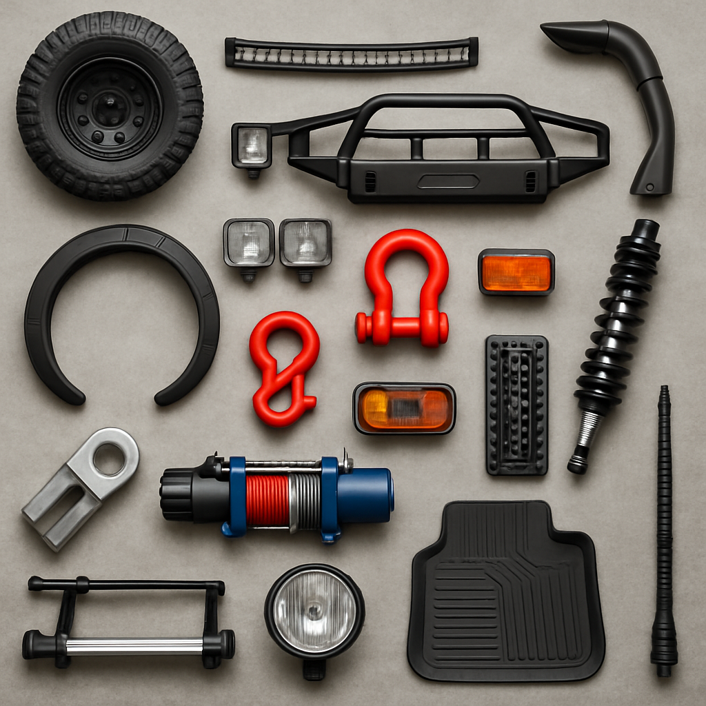 4x4 motor parts and accessories
