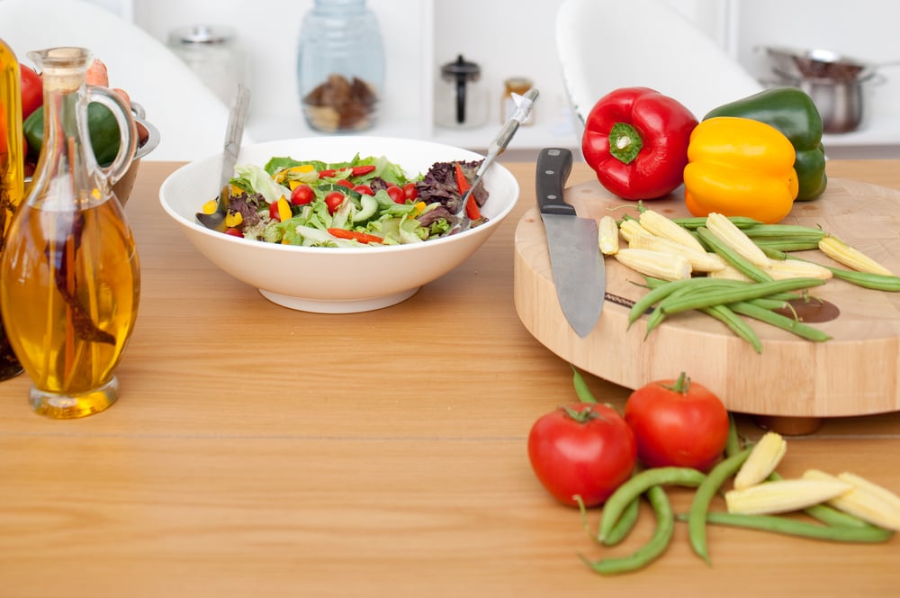 Botanic Choice image of Fresh salad on the table