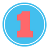 Number 1 icon