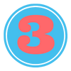 number 3 Icon
