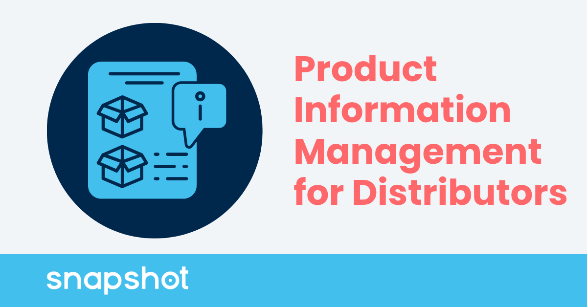 Distribution team reviewing product information management data