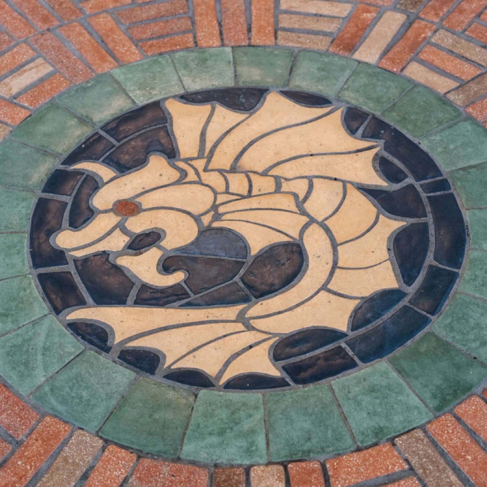 Pewabic Pottery Image of a Tile design