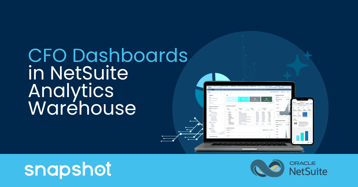 CFO Dashboards in NetSuite Analytics Warehouse